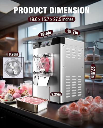 PYY Gelato Hard Ice Cream Machine 1400W - Image 2