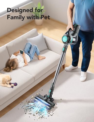 QikCln Cordless Vacuum Cleaner, 8-in-1, Rechargeable - Image 3