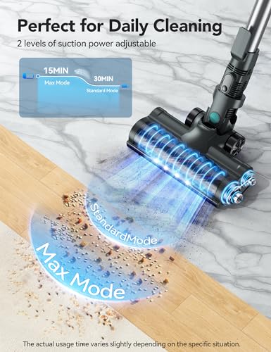 QikCln Cordless Vacuum Cleaner, 8-in-1, Rechargeable - Image 2