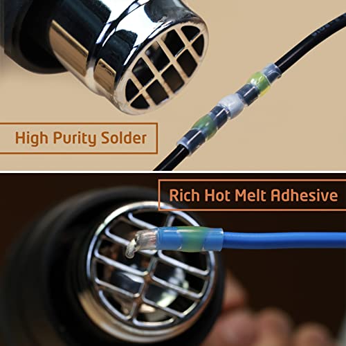 Qizpcer Solder Seal Wire Connectors Kit, 500Pcs - Image 5