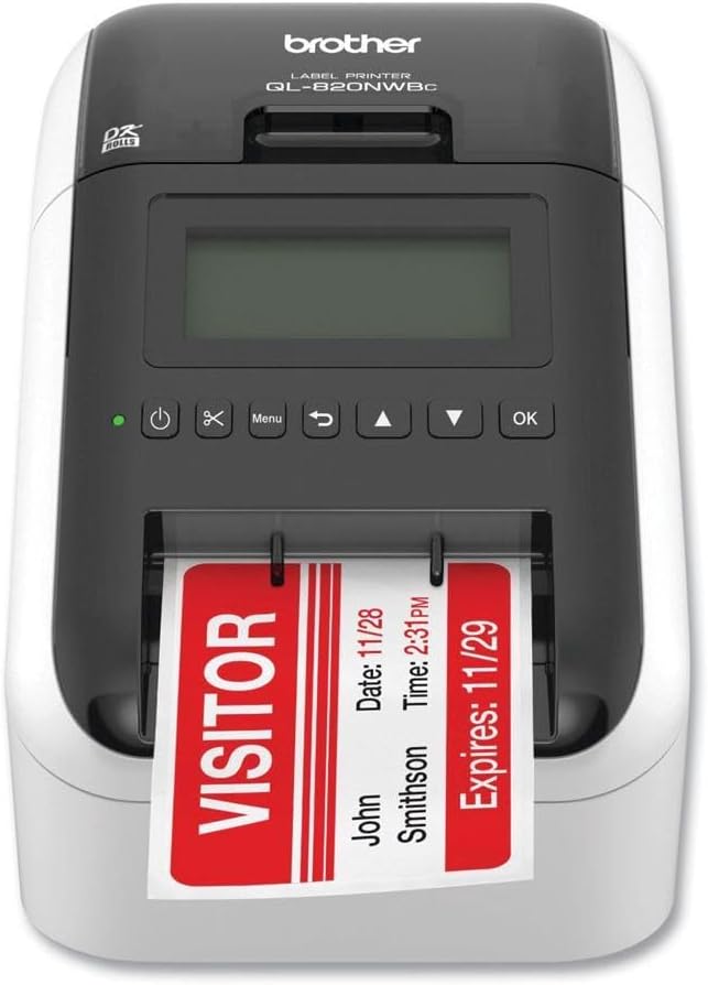 Brother QL-820NWBC Ultra Flexible Label Printer