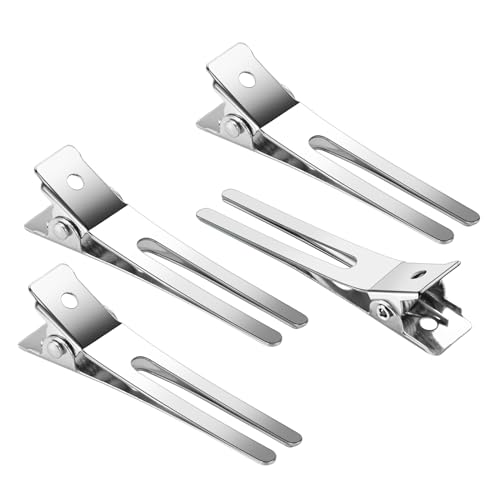 Qoneyik Metal Double Prong Pin Curl Clips - Image 2