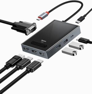 Baseus Quadruple Display 8K Docking Station