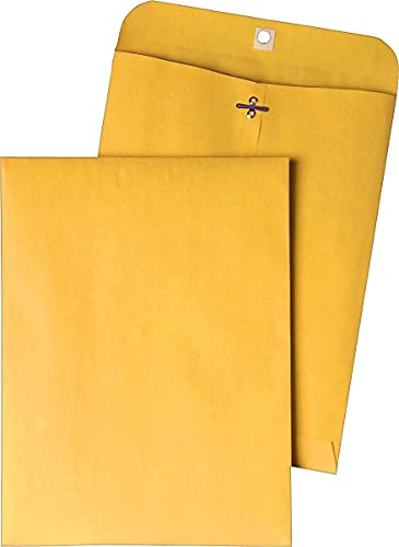 Quality Park Clasp Envelope, 10 x 15, 32lb, Brown Kraft - Image 2