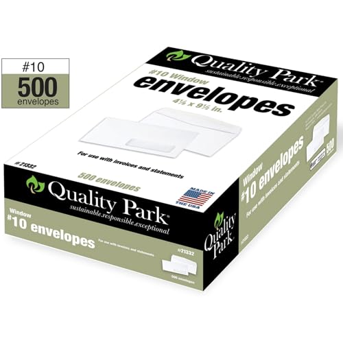 Quality Park Window Envelope, #10, 500/Box (QUA21332) - Image 3