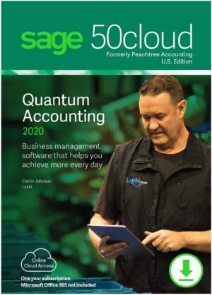 Sage Software Quantum Accounting 2020 U.S. 1-User Subscription