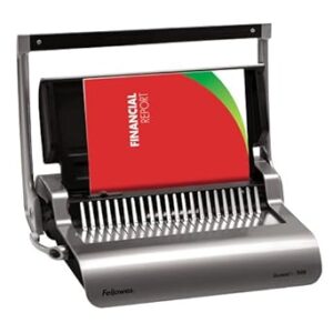 Fellowes Quasar+ Plastic Comb Binding Machine