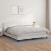 GFFFFFFJJJJJJJJJJJ Queen Faux Leather Box Spring Bed