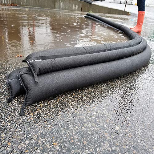 Quick Dam Flood Barrier, 16 Pack, Black - Image 3