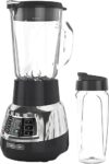 BLACK+DECKER Quiet Stainless Steel Blender BL1400DG-P