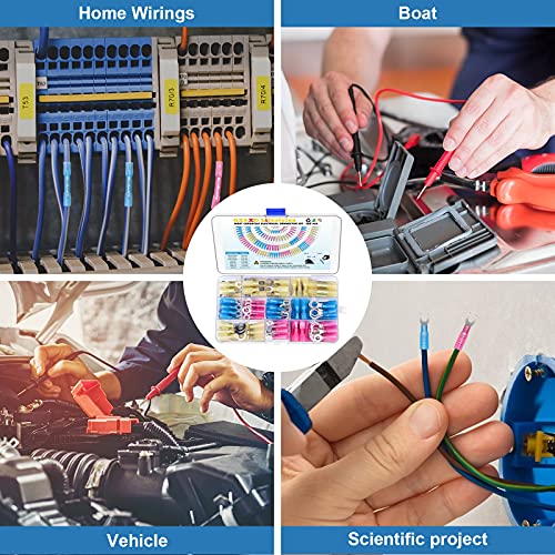 QX&XD lifestyles 125PCS Heat Shrink Wire Connectors Kit - Image 4