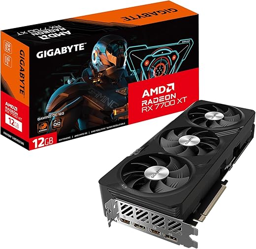 GIGABYTE Radeon RX 7700 XT Gaming OC 12G GV-R77XTGAMING OC-12GD