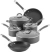 Circulon Radiance Hard Anodized Nonstick Cookware Set, 10 Piece, 83903