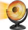 R.W.FLAME Radiant Electric Space Heater With Thermostat