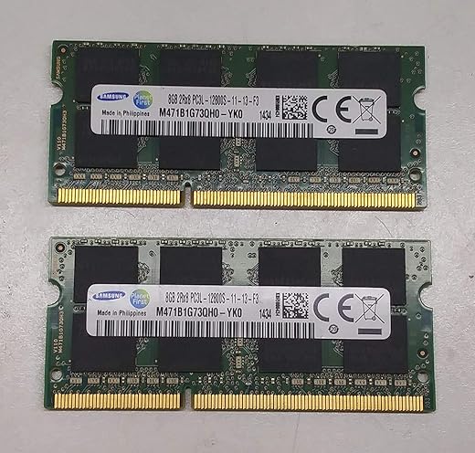 SAMSUNG Ram Memory Upgrade DDR3 PC3 12800 SODIMM