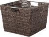 Whitmor Rattique Storage Tote Basket – Java