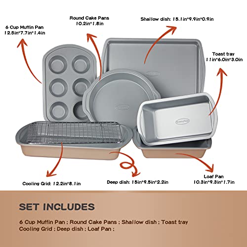 RavisingRidge Baking Pans Set With Nonstick Coating - Image 4