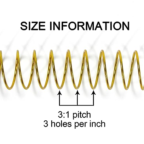 RAYSON 7.9mm Spiral Wire Coil Binding, 3:1 Pitch - Image 2