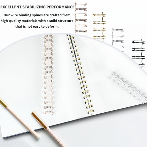 RAYSON Double Loop Wire Binding Spines, 3/4 Inch - Image 3