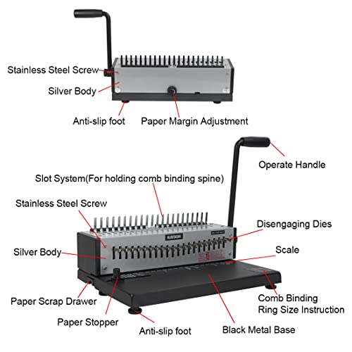 RAYSON SD-1501A21 Binding Machine With Combs - Image 2