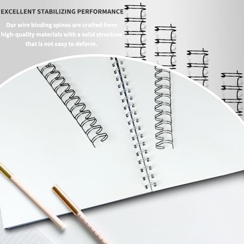 RAYSON WR21159BK Wire Binding Spines, 2:1 Pitch - Image 5