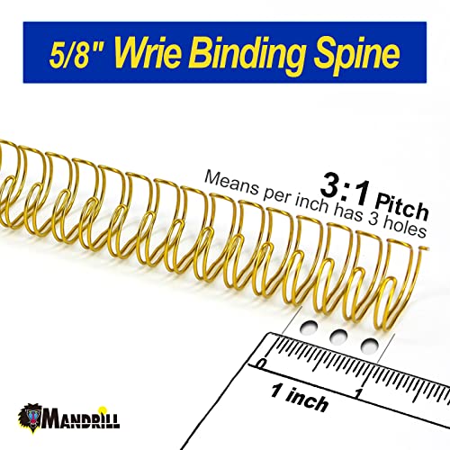 RAYSON WR32159M Wire Binding Spines, Multicolor - Image 3