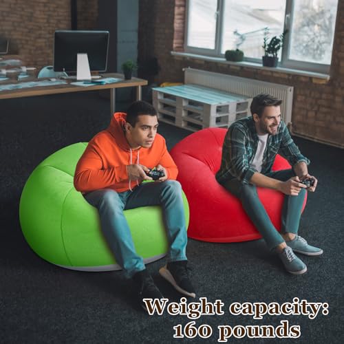 Realspring Inflatable Bean Bag Chairs Sofa (Multicolor, 6 Pcs) - Image 4