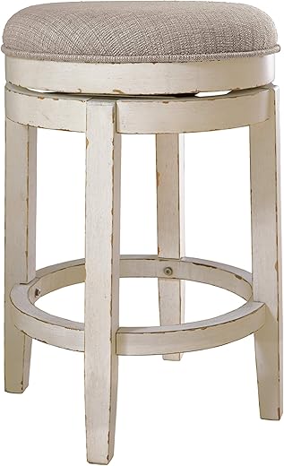 Signature Design by Ashley Realyn French Country Counter Height Barstool
