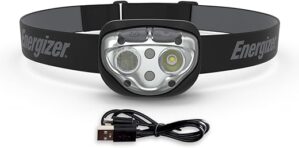 Energizer Rechargeable LED Headlamp Pro400, Water Resistant