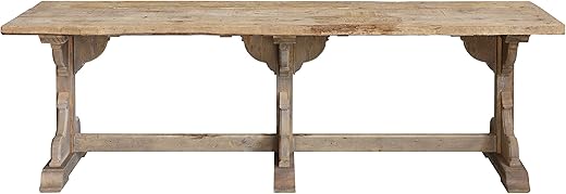 Creative Co-Op Reclaimed Wood Table With Trussel
