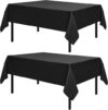 Romanstile Rectangle Tablecloth 2 Pack, 60 x 84 Inch