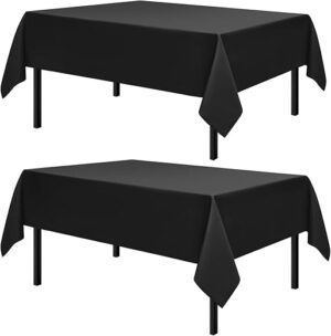 Romanstile Rectangle Tablecloth 2 Pack, 60 x 84 Inch