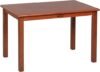 ECR4Kids Rectangular Hardwood Kids Table, Dark Walnut