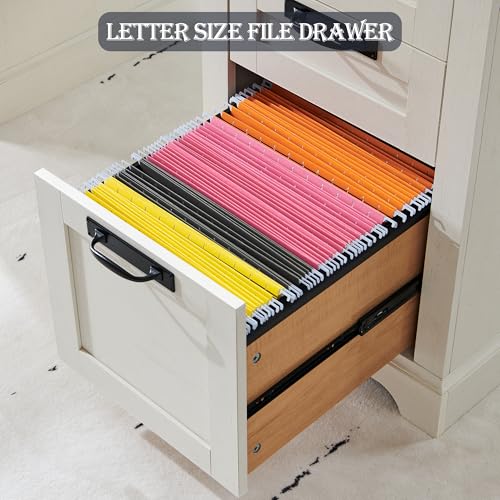 RedLemon Farmhouse Executive Desk With Drawers - Image 4