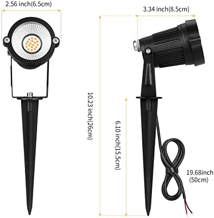 REEGOLD 7W LED Landscape Lights Outdoor, 6 Pack - Image 5