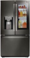 LG Refrigerator/Freezer, 21.90 Ft³, Black Stainless