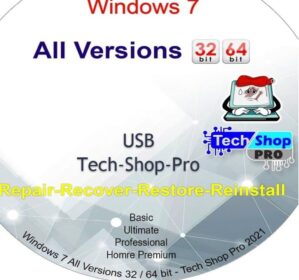 Generic Reinstall USB For Windows 7 All Versions