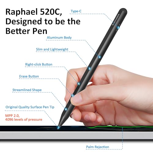 RENAISSER Raphael 520C Stylus Pen For Surface - Image 3