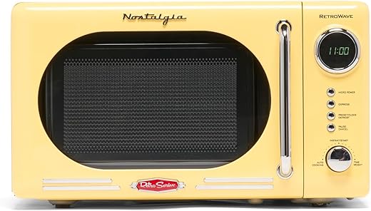 Nostalgia Retro Compact Countertop Microwave NRMO7YW6A