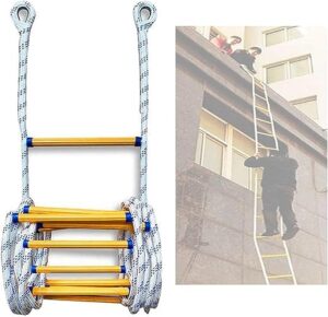 JJPSFDS Reusable Rope Ladder For Safe Escape