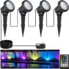 COVOART RGB Color Changing LED Spotlights 12W