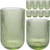 WeirdUncle Ribbed Glassware Set: Highball & Rocks