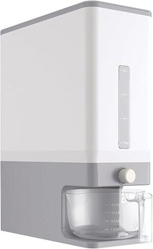 Lifewit Rice Dispenser 25 Lbs Sealed Container