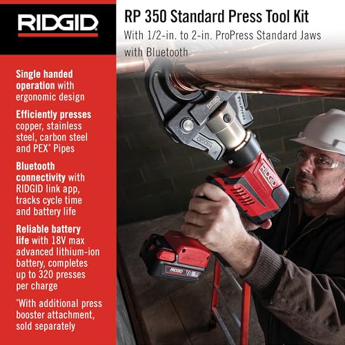 RIDGID RP 350 ProPress 8-Piece Pressing Kit - Image 3