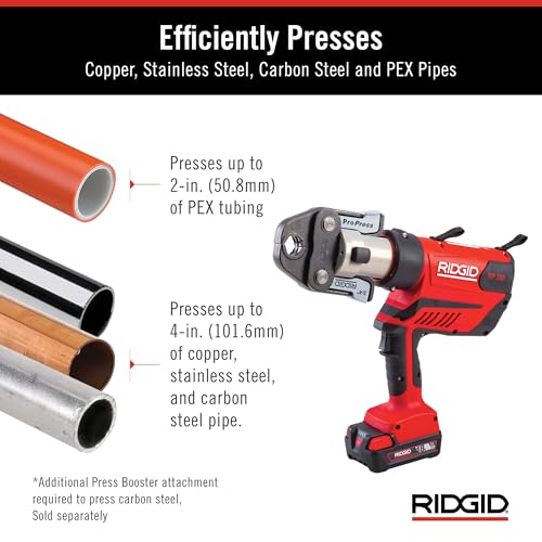 RIDGID RP 350 ProPress 8-Piece Pressing Kit - Image 5