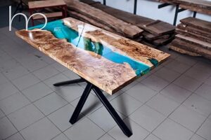 Generic River Of Truth Live Edge Table