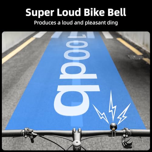 ROCKBROS Bike Bell 100dB Loud Sound, Fits 0.87-1.34in Handlebars - Image 3