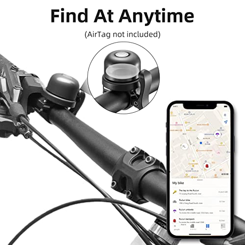 ROCKBROS Bike Bell AirTag Holder Anti-Theft - Image 3