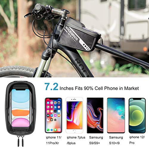 ROCKBROS Bike Phone Frame Bag Handlebar Holder - Image 3