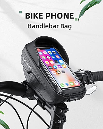 ROCKBROS Bike Phone Mount Waterproof Handlebar Case - Image 2